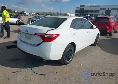 2018 Toyota Corolla Le from USA, damaged, VIN 5YFBURHE2JP748807